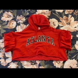 Girls cropped hoodies